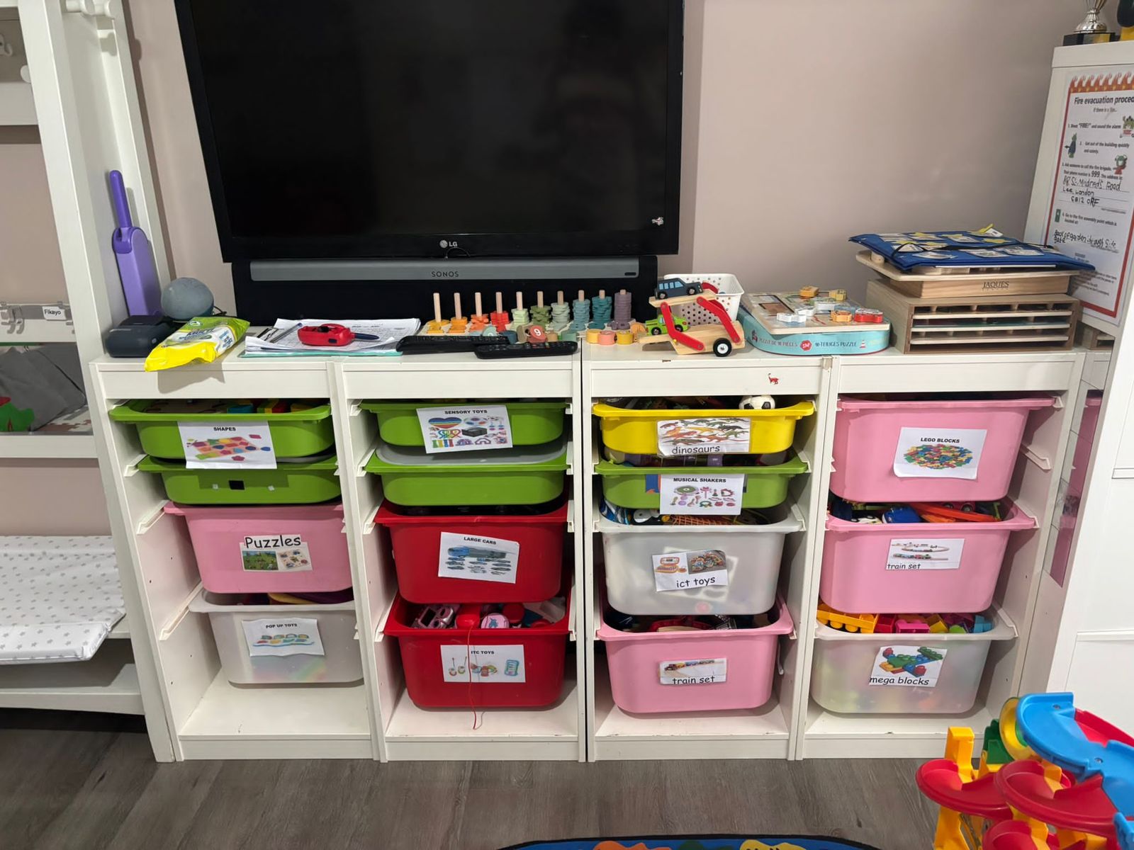 Indoor play at ACORN123 CHILD CARE