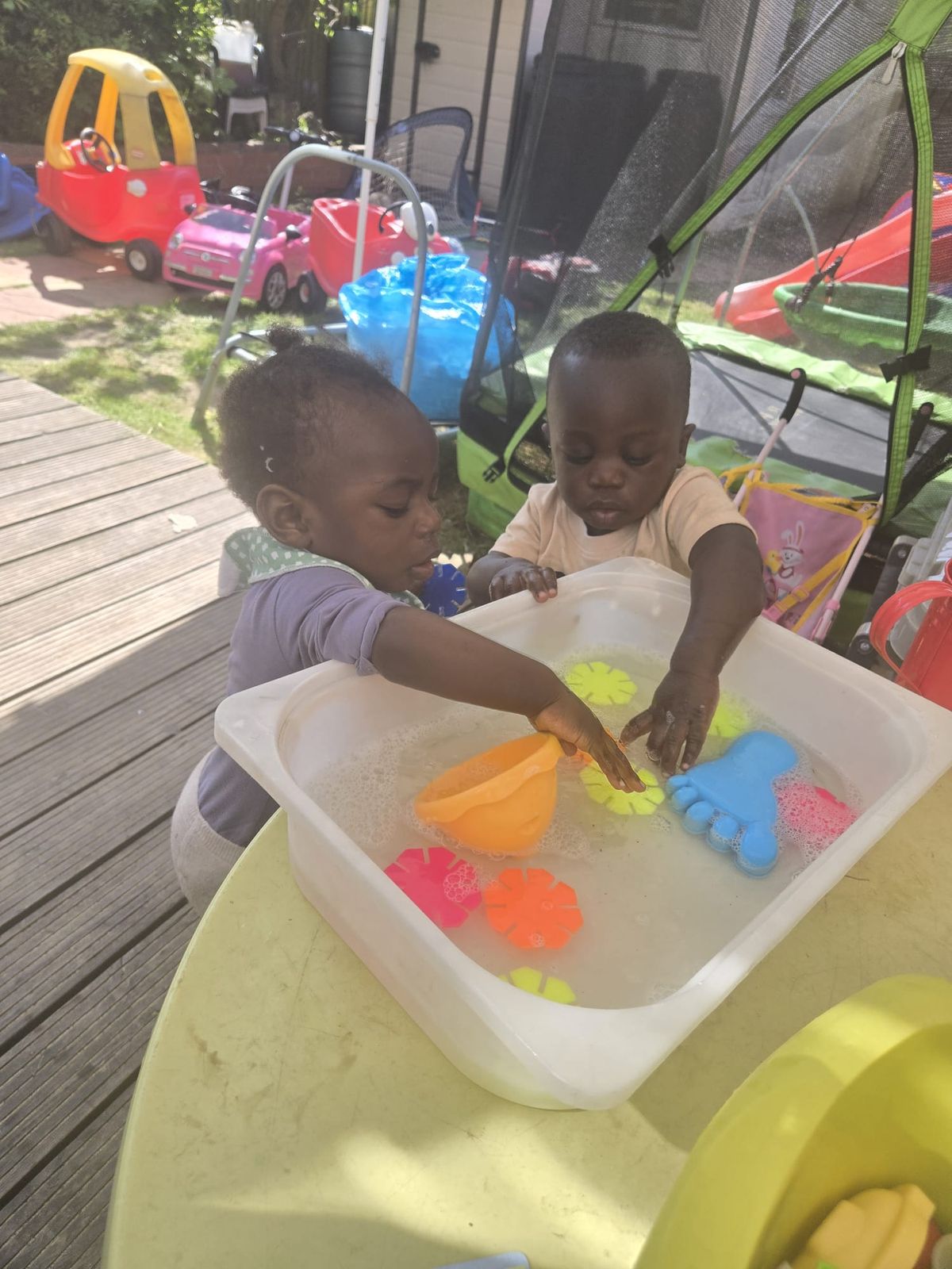 Outdoor play at ACORN123 CHILD CARE