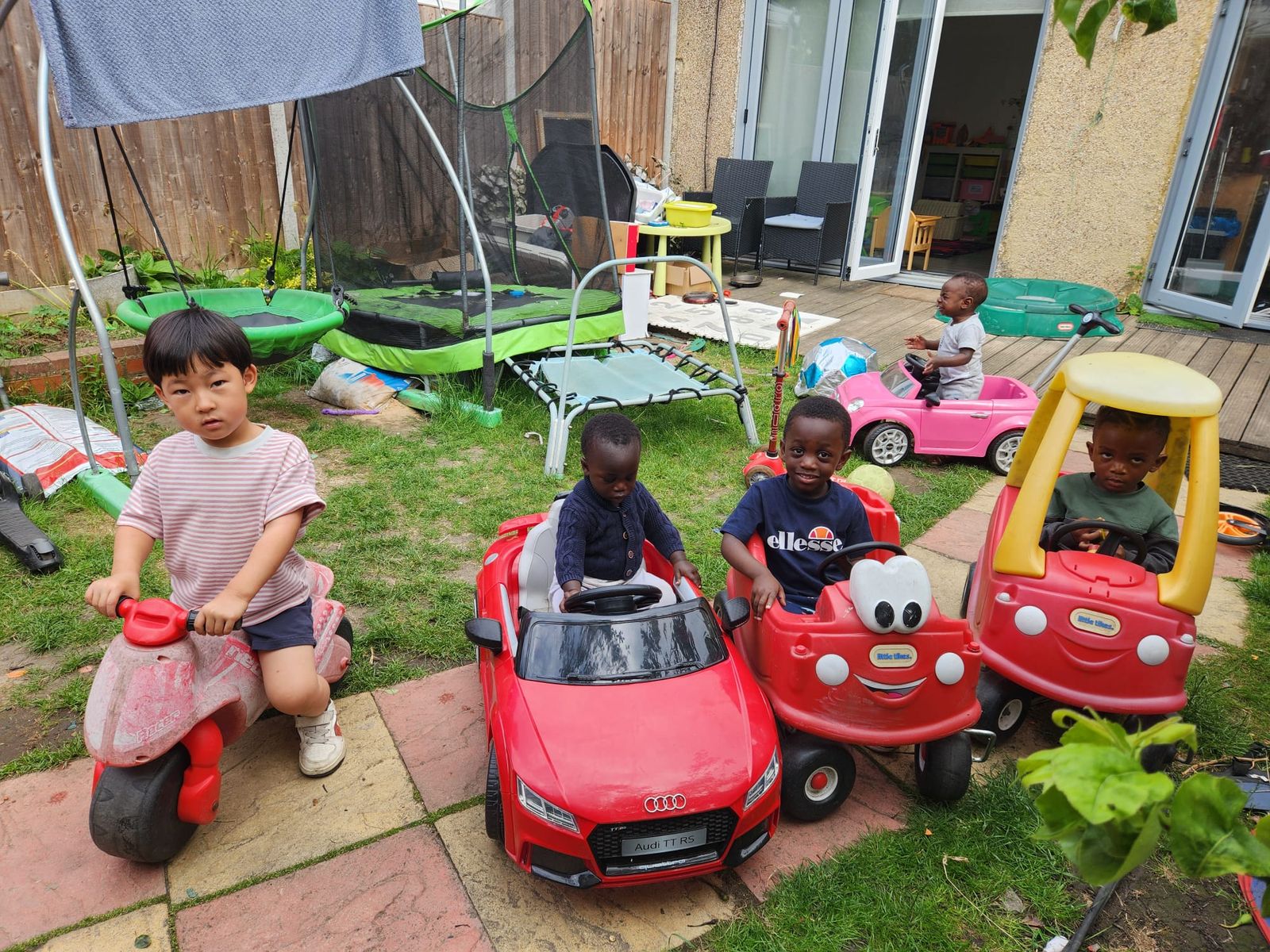 Outdoor play at ACORN123 CHILD CARE