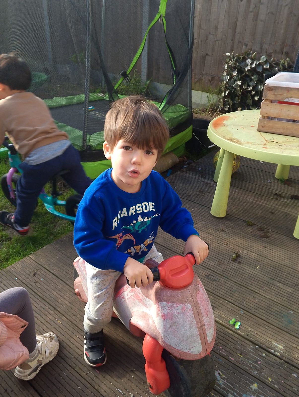 Outdoor play at ACORN123 CHILD CARE