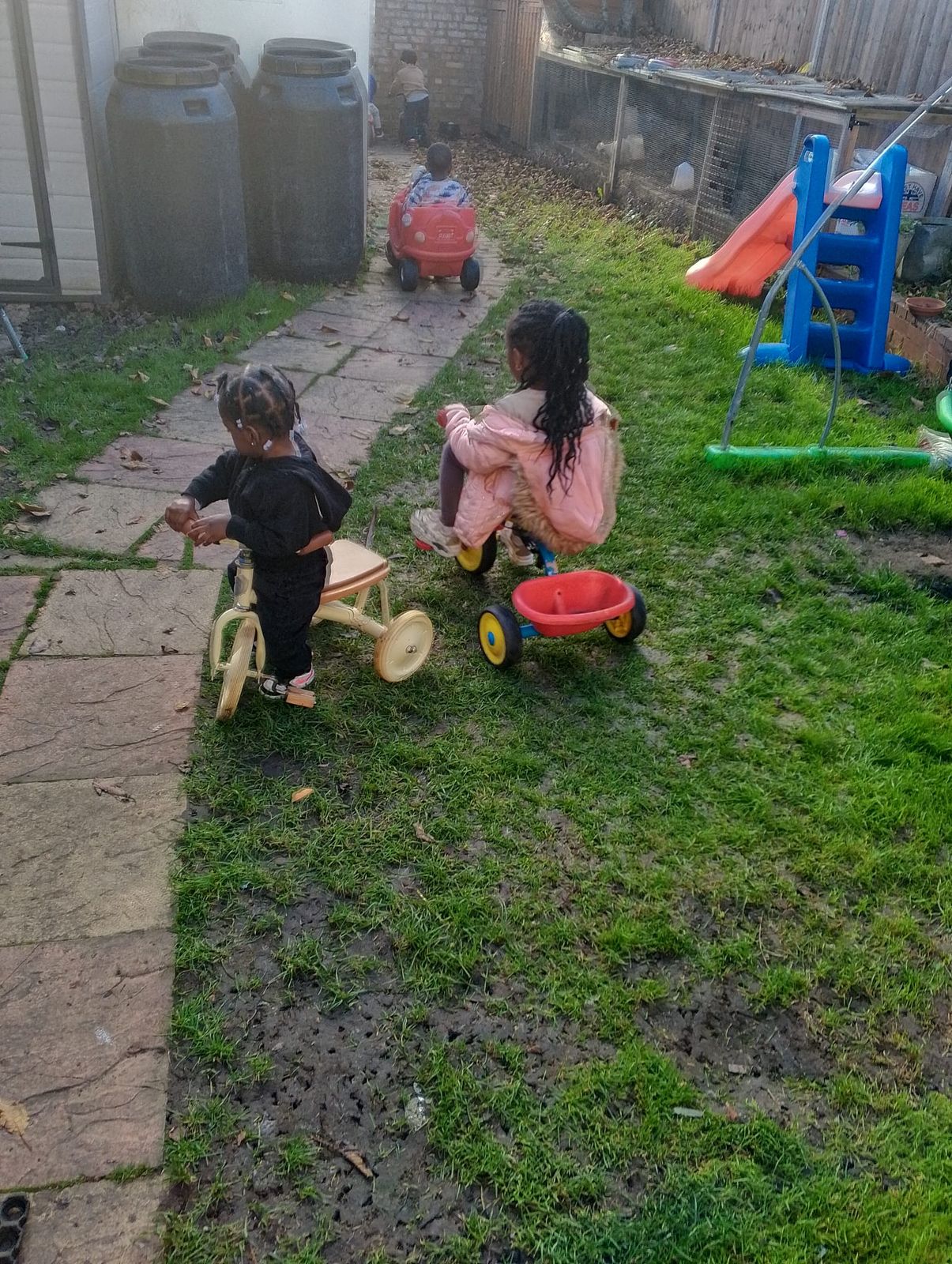 Outdoor play at ACORN123 CHILD CARE