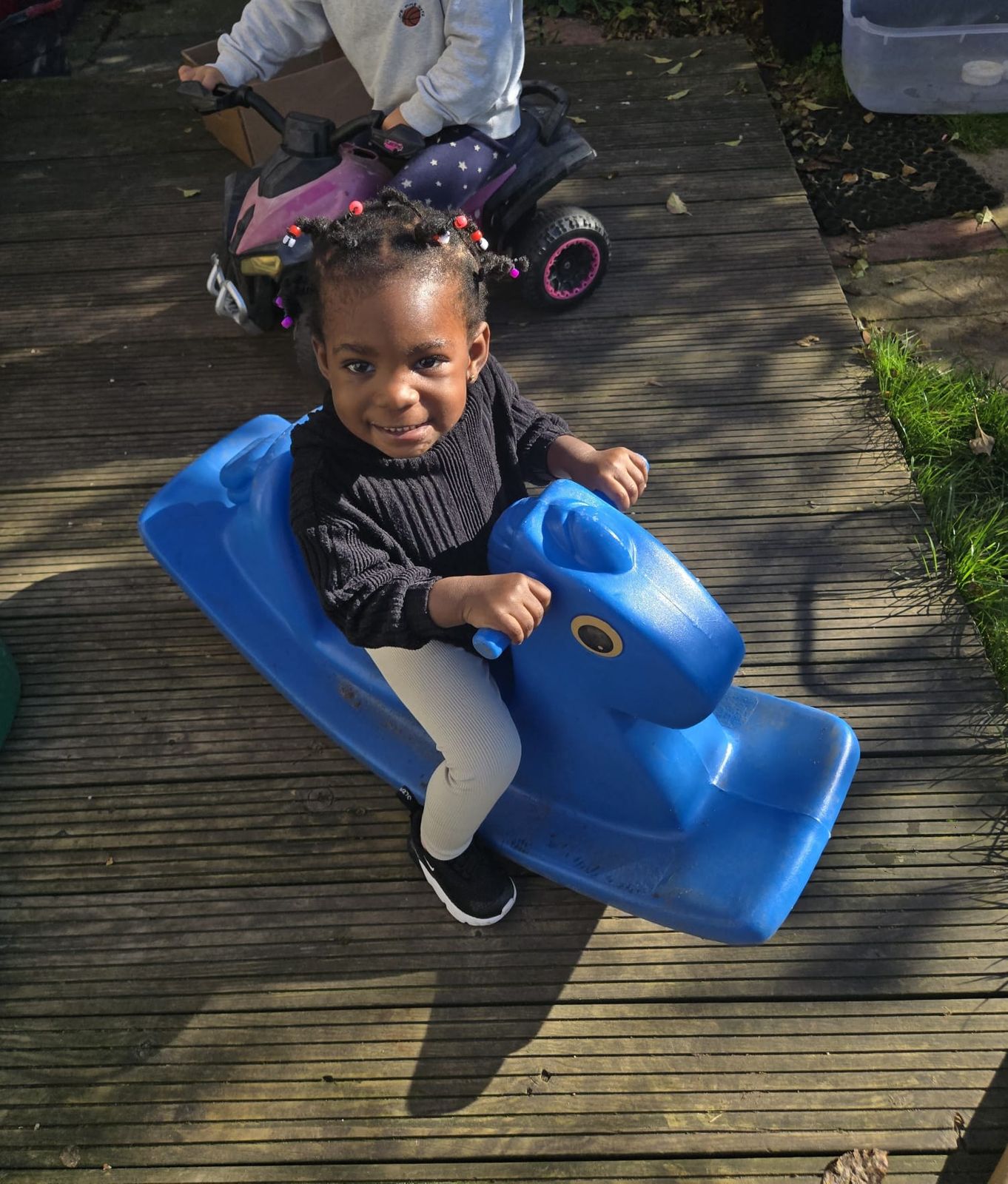Outdoor play at ACORN123 CHILD CARE